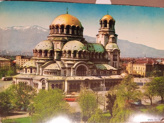 Болгария, София. Храм-памятник "Александр Невский"