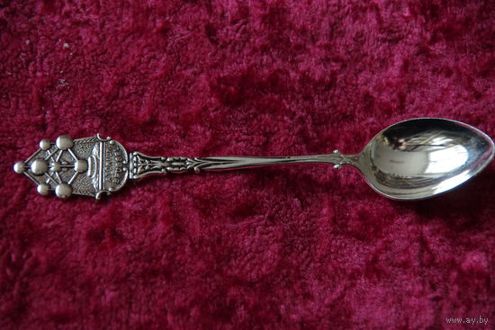 Ложка с серебрением сувенирная коллекционная  В11