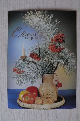 Киндрова Д., С Новым годом! 1989, чистая (рябина).
