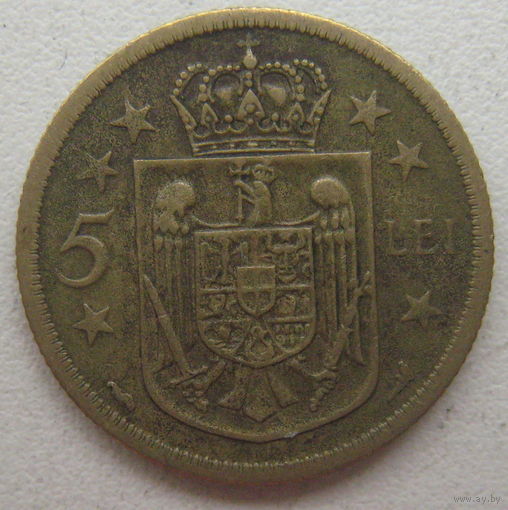 Румыния 5 лей 1930 г.