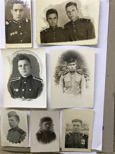 Фото.С.А.-Погоны-знаки.цена за все.1940-50-годы.