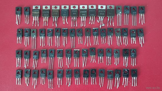 Лот транзисторов 62 шт