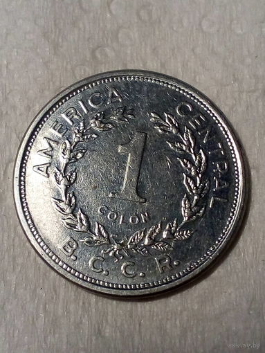 1 колон  Коста-Рика 1983 год