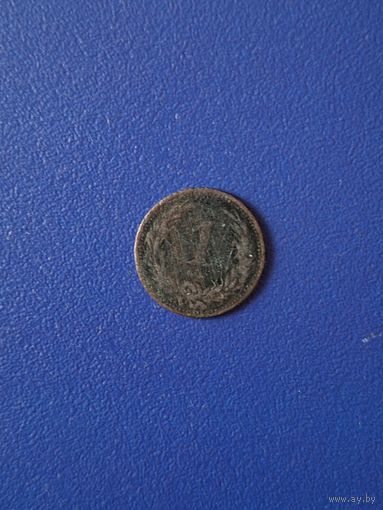 Венгрия (период Австро-Венгерской империи) 1 филлер 1902 года