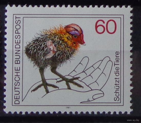 Германия, ФРГ 1981 г. Mi.1102 MNH** полная серия