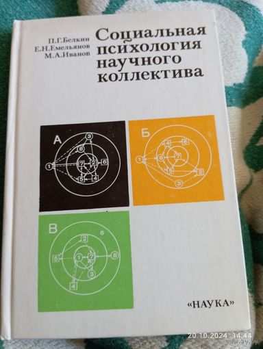 Социальная психология научного коллектива.
