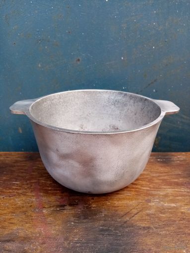 Казан эмалированный чугунный СССР Утятница по назначению или для декора