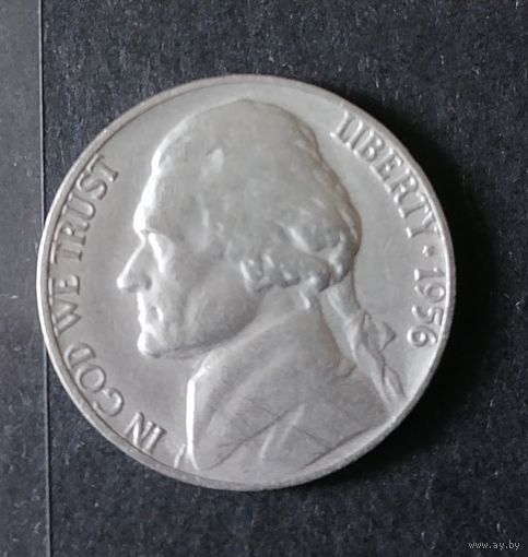 5 центов 1956 г.