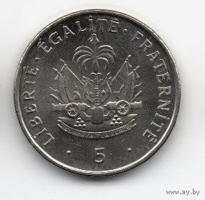 РЕСПУБЛИКА ГАИТИ 5 САНТИМОВ 1997
