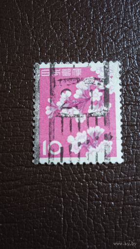 Лот 185 Япония (1961) Цветущая вишня JP 725