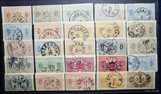 Швеция  лот. Ми каталог 500 евро