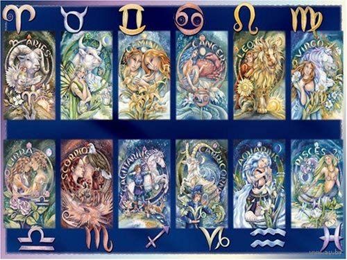 Пазлы Ravensburger(Германия) Знаки зодиака(5000 элементов),отдельно собирается самостоятельная картина знака зодиака