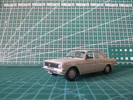 Масштабная модель ГАЗ 24-10 ВОЛГА Масштаб 1/43 Deagostini