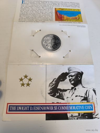 Marshall islands Eisenhower 5 dollars
