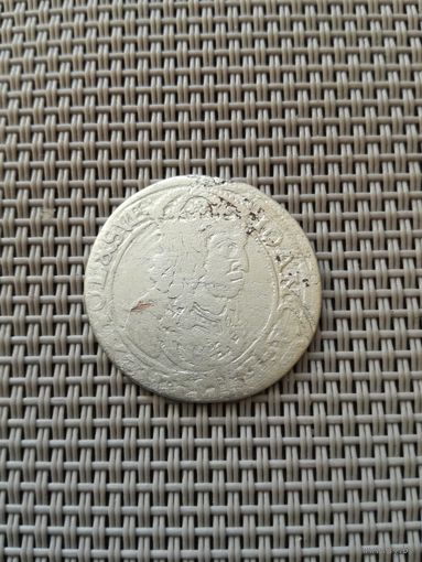 6 грошей 1661 год GBA, Львов