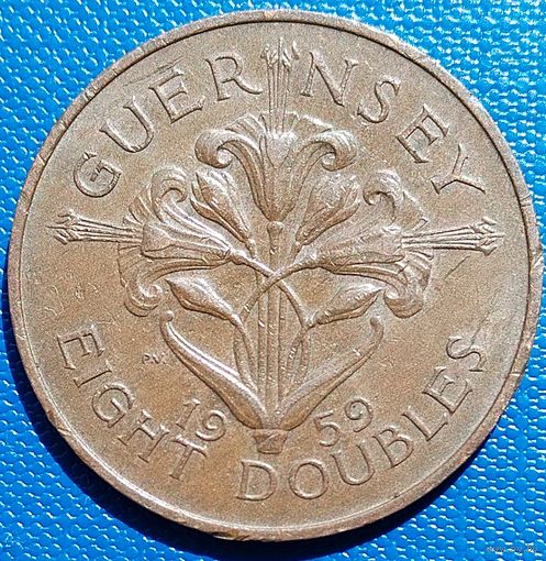 Гернси 8 дублей 1959 г.