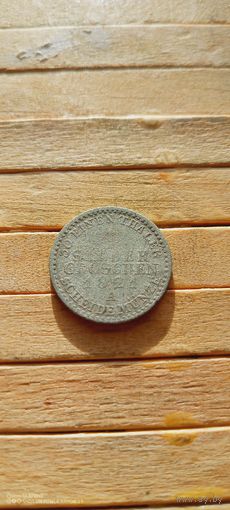 Пруссия. 1 Зильбер грош 1821 А