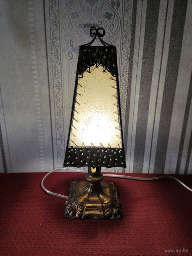 Настольная винтажная лампа. Ручная работа.