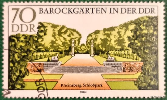 ГДР 1980. Дворцовый парк Райнсберг