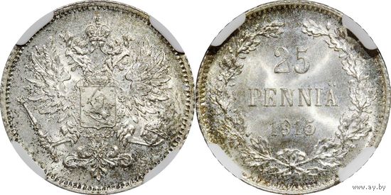 25 пенни 1915 ННР MS 67