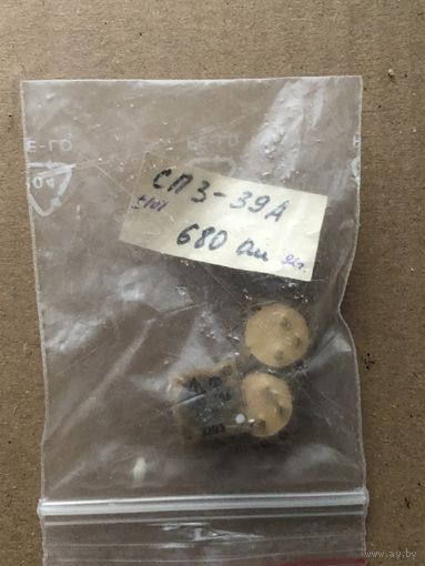 Резисторы СП3-39А 680 Ом+10%