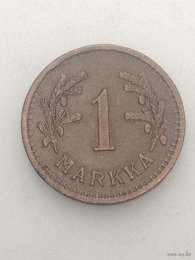 Финляндия 1 марка 1942 года .