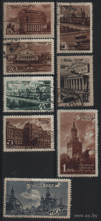 Заг. 980/87. 1946. Виды Москвы. ГаШ.