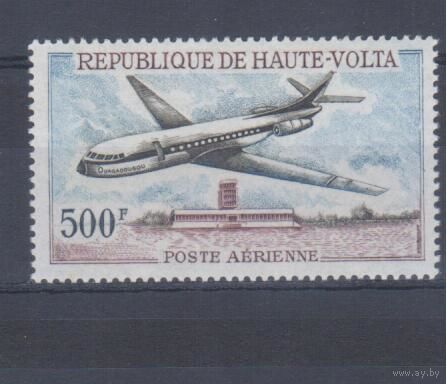 [1396] Верхняя Вольта 1968. Авиация.Самолет.