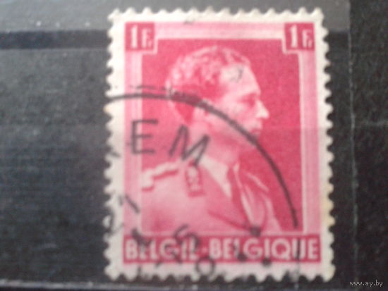 Бельгия 1941 Король Леопольд 3  1 франк