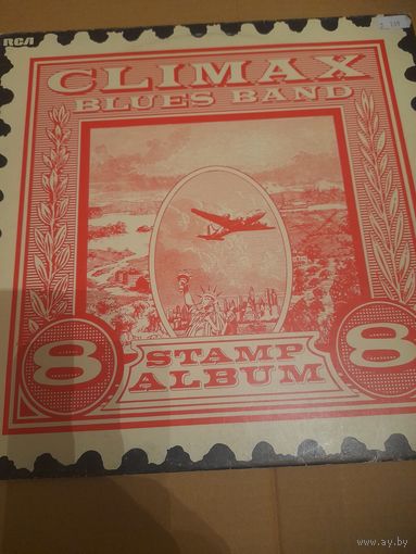 CLIMAX BLUES BAND  "STAMP ALBUM" 1975 LP GERMANY RCA  BTM BTM1004  ORIG - NM-