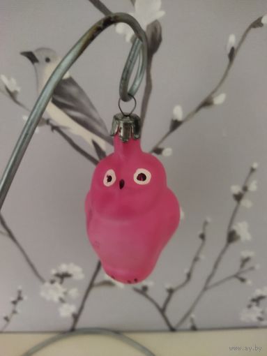 Елочная игрушка сова2