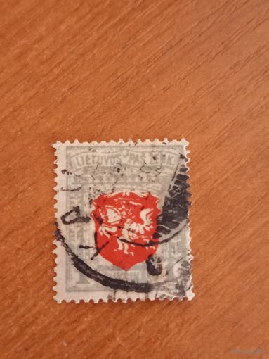1919 Литва Мих 58 герб Погоня (3-13)