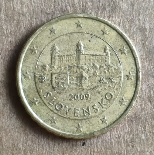Словакия 10 евроцентов 2009 г., KM# 98