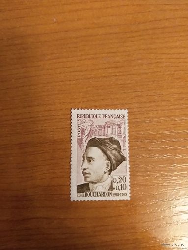 1962 Франция известные французы дорогая чистая без клея без дыр (4-8)