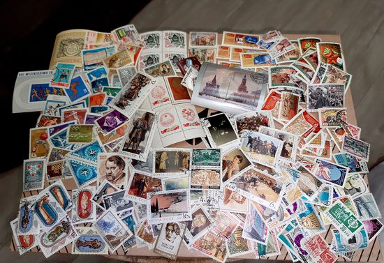 Марки СССР и соцстран. Искусство. Политика. Личности.Всё ОДНИМ ЛОТОМ.