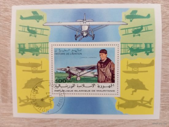 М-12. БЛОК. МАВРИТАНИЯ. АВИАЦИЯ.