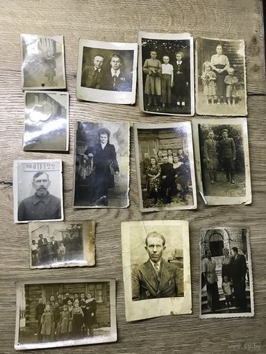 Фото 1930-50-е годы.цена за все.
