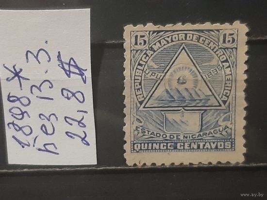 НИКАРАГУА 1898г. Чист*