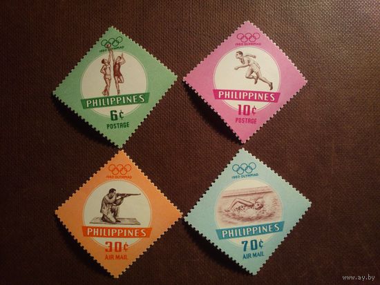 Филиппины 1960 г.Летние Олимпийские игры 1960 года - Рим./7а/