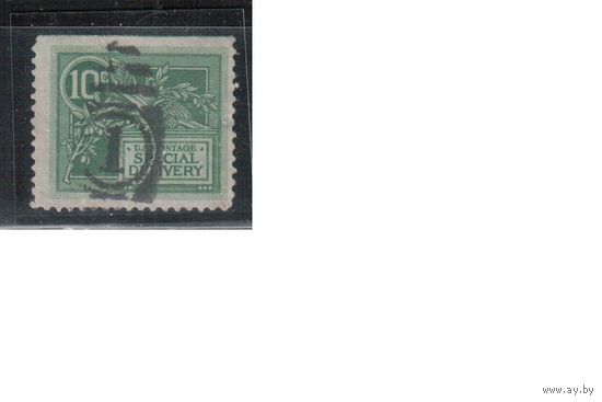 США-1908, (Мих.174),   гаш. , Спец.доставка, (одиночка)