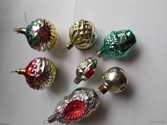 Ёлочные игрушки СССР