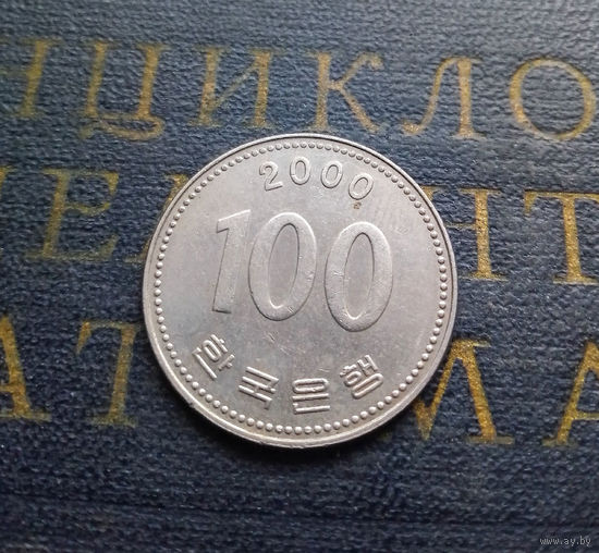 100 вон 2000 Южная Корея #01 XF