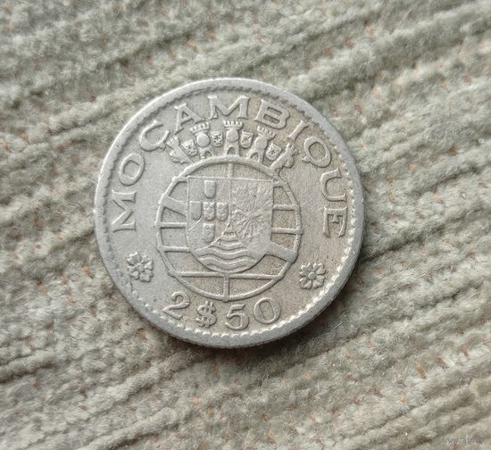 Werty71 Мозамбик Португальский 2,5 эскудо 1955