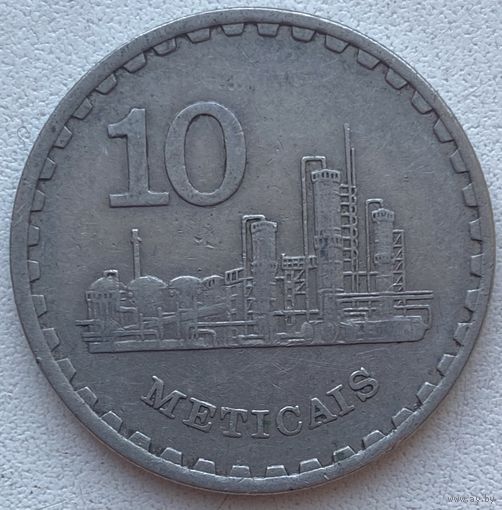 Мозамбик 10 метикалов 1980 г.