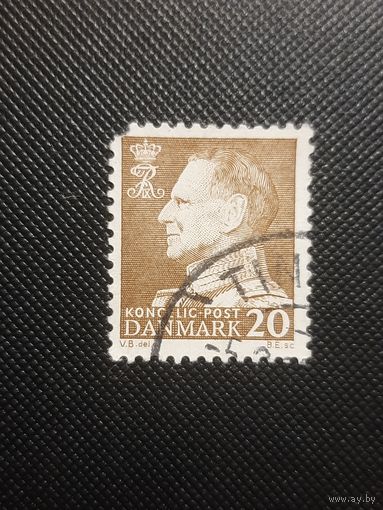 Дания. Стандарт. 1961г. гашеная