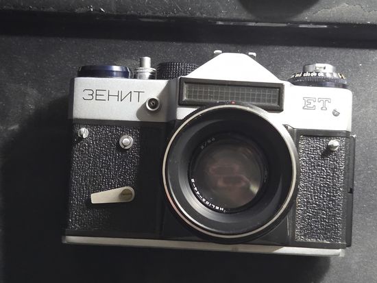 Фотоаппарат Зенит + вспышка СЭФ
