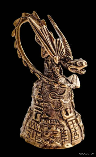 Колокольчик Дракон Бронза