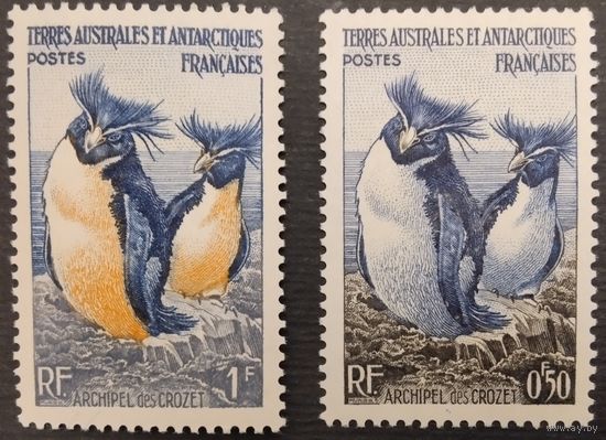 Французские антарктические территории. 1956г.