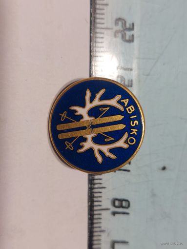 Значок спортивный Швеция