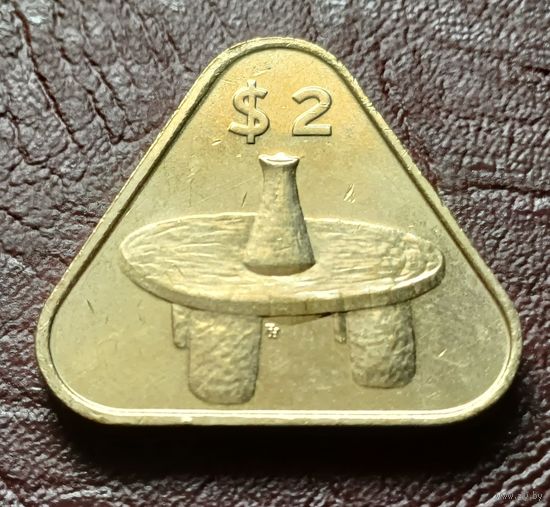 Острова Кука 2 доллара, 2015   С РУБЛЯ